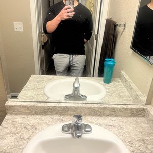 Gray fabletics shorts size L